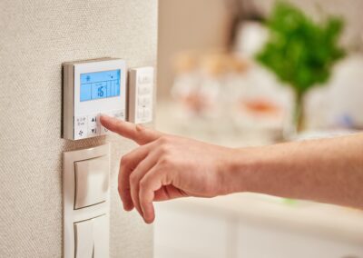 Équipements de chauffage installés par BF Sanitaire pour client résidentiel
